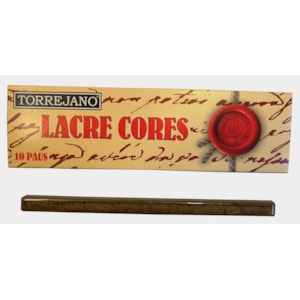 Lacre c/22 Cms, nº 3, Ouro, Caixa c/10 Paus