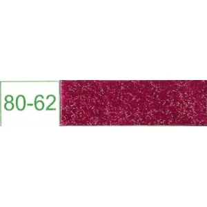 Papel Crepe Metalizado Kruzeiro, 0.50X2.5m, 80-62, Vermelho