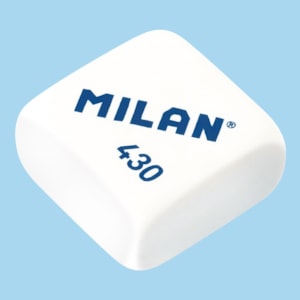 Borracha Milan, branca, refª CMM430, miga de pão