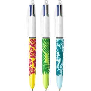 Esferográfica Bic 4 cores, Velvet