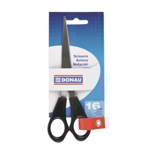 Tesoura Donau, Cabo Plástico c/16cm Ref. 7922001