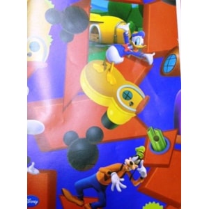 Papel Fantasia 70x100, Disney, Emb. c/25 Fls. Refª 7000002