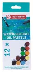 Pastel Oleo Art Creation, soluvel água, 12 cores