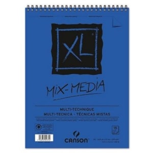 Bloco Canson XL 300g 30Fls. A4, Ref.07215, Mix Média