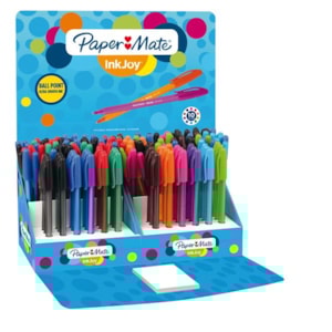 Esferográfica Paper Mate Inkjoy 100, Exp. c/ 250 uni.