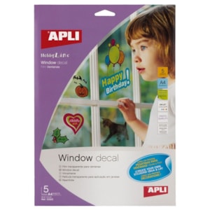 Film electroestático, p/ Janelas Apli refª 10323 Bl. c/5