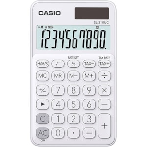 Máquina Calcular Casio SL-310UC -WE, 10 Dig. Branco