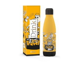 Garrafa Térmica Inox, p.dupla, 500ml, ID0049, Travel