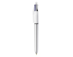 Esferográfica Bic 4 cores, Shine Silver