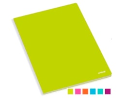 Caderno A5 Ambar Agrafado 60 fls School, Quad.