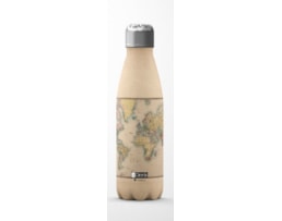 Garrafa Térmica Inox, p.dupla, 500ml, ID0008, Mapa
