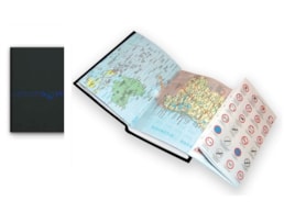 Agenda Ambar Bolso 73X102, 1 Sem. Tex C/Mapas