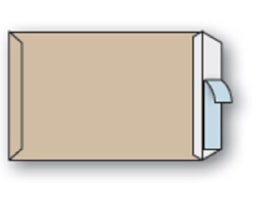 Envelope saco Kraft 250X353 Refª B0313, autodex, c/250