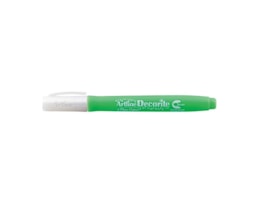 Marcador Artline Decorite, Brush, Verde neon