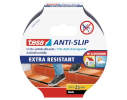 Fita Cola Tesa Anti-Derrapante 25mmx15m Refª 60950, Preto