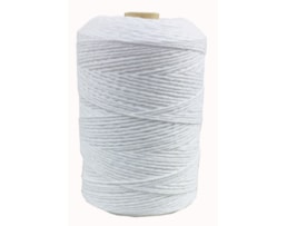 Fio de Algodão branco, Bobine c/ 250 grs