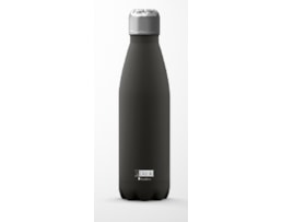 Garrafa Térmica aço Inox, p. dupla, 500ml, ID0005, Preto