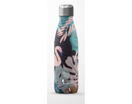 Garrafa Térmica aço Inox, p. dupla, 500ml, ID0017, Flamingo