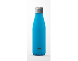 Garrafa Térmica aço Inox, parede dupla, 500ml, ID0001, Azul