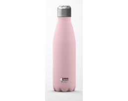 Garrafa Térmica aço Inox, p. dupla, 750ml, ID0702, Rosa