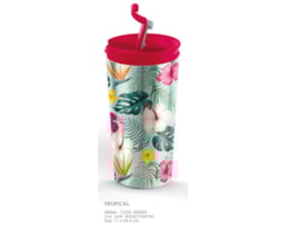 Copo térmico aço Inox, p. dupla, 350ml, ID0203, Tropical