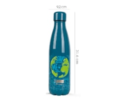 Garrafa Térmica aço Inox, p. dupla, 1000ml, ID1020, Mundo