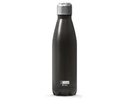 Garrafa Térmica aço Inox, p. dupla, 750ml, ID0705, Preto