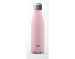Garrafa Térmica aço Inox, p. dupla, 1000ml, ID1015, Rosa