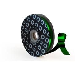 Fita embrulho metalizada 18mmX100m, Verde