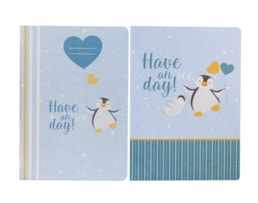 Caderno Agraf. A5 Ancor, B`Log (N)Ice Day, 48 fls./90g, Paut