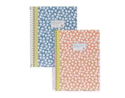 Caderno A5 Ancor, Esp, C/D, 80Fls/90g. B`log Flowers, Quad.