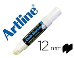 Marcador Artline t/ Giz refª EPW12, 12mm, Branco