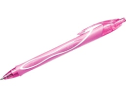 Esferografica BIC Gel-Ocity, quick dry, retrátil, Rosa