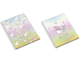Caderno A5 Ambar Esp.C/Dura 120fls. Pets Friends BFF, Paut.