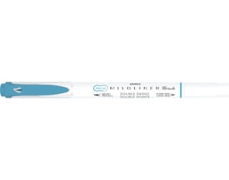 Marcador Zebra Mildliner, warm, brush, Duplo, azul fumado