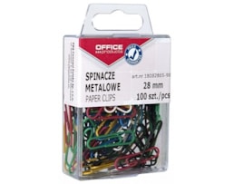 Clips Office Products, Plastificados Cores 28mm Cx. PL.100