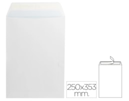 Envelope, B4, 250x353, Bco. Ref.Z0013, Autodex, Cx.250