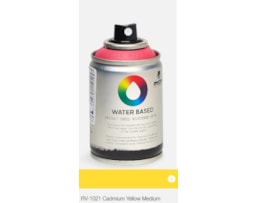 Tinta Spray MTN WB, 100 ml, RV1021, Amarelo Cadmium