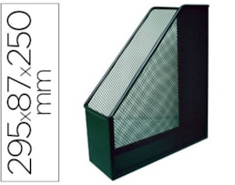 Porta Revistas rede metal Q-Connect KF00862, Preto