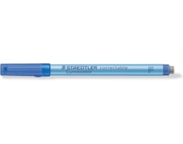 Marcador Staedtler Lumocolor, n/ permanente, 305F-9 Fino, Az