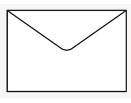 Envelope branco, 98X162 (S7122), pala bico, Cxa 500