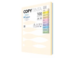 Papel Fotocópia Copytinta, A4 80g Sort. Claro (100F.) 10X10F