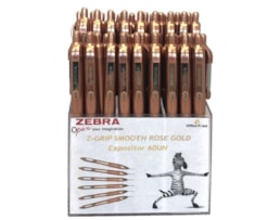 Esferografica Zebra Z-Grip Smooth Rose Gold, Exp. 60