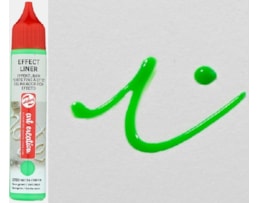 Tinta relevo Art Creation,  Effect Liner, 28ml, Verde Fresco