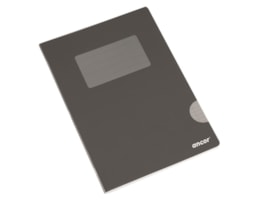 Caderno Agraf. PP, CSTA4 Ancor, C. Preta, 48 fls./90g, Paut