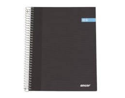 Cadernos Espiral A4 Ancor Capa Azul c/80 Fls. Paut.