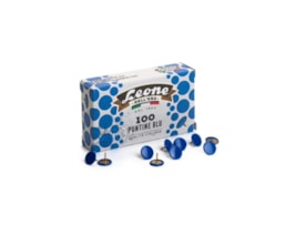 Pioneses Revestido PVC, Leone, Cx.100, azul