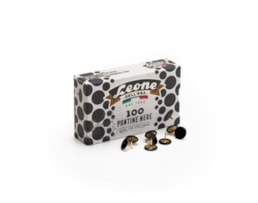 Pioneses Revestido PVC, Leone, Cx.100, preto