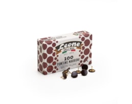 Pioneses Revestido PVC, Leone, Cx.100, castanho