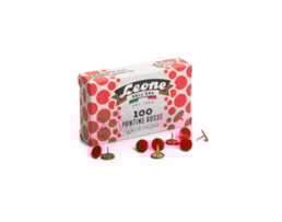 Pioneses Revestido PVC, Leone, Cx.100, vermelho